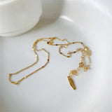 925 Sterling Silver INS Minimalist Necklace Women Charm Daily Matching Jewelry