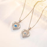 Sterling Silver 925 Diamond Necklace Pendant for Women