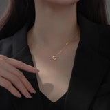 925 Silver Sun & Moon Zircon Necklaces & Pendants