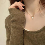 Freshwater Pearl 14K Filled Pendant Necklace for Women