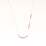 Purple Plated 14K Rose Minimalist Stacking Chains Party Jewelry