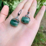 Natural Myanmar Jadeite Pendant Necklace Women Jewelry