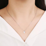 925 Silver Birthstone Pendant Necklace for Women