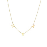 925 Silver MOM Pendant Necklace for Women Mother's Gift