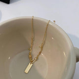 925 Silver Zircon Necklace Pendant Women's Statement Jewelry