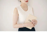 925 Silver Necklace Flat Snake Link Chain Unisex Lobster Clasp Collar