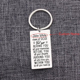 Class Of Students Keychain Personalized Name Graduation Gift for Him Her