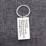 Personalized Uncle Name Key Ring Chain Stainless Steel Car Key Tag