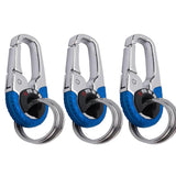 3pcs Car Keychain Creative Key Holder Keyring Men Key Chain