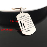 Engraved Keyring Jewelry Tag Stainless Keychain