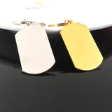 Personalized Calendar Keychain, Initial Name&Date Keyring