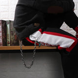 Long Metal Wallet Chain Stainless Steel Jewelry