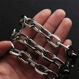 Long Metal Wallet Chain Stainless Steel Jewelry
