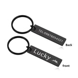 Personalized Love Gift Keyring for Anniversary Couple Teacher Men Name Keychain