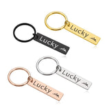 Personalized Love Gift Keyring for Anniversary Couple Teacher Men Name Keychain