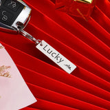 Personalized Love Gift Keyring for Anniversary Couple Teacher Men Name Keychain