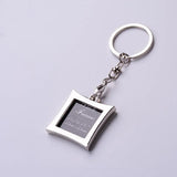 Personalized Photo Keychain Engraved Image Keyring for Family Members