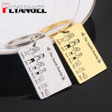 Family Key Chain Family Members Name Pet Lover For Dad Mom Son Daughter Gift Lov