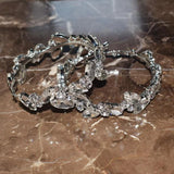 Arrival Rhinestone Women Hoop Earrings Pretty Girls' Daily Collection Jewelry