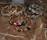 Arrival Rhinestone Women Hoop Earrings Pretty Girls' Daily Collection Jewelry