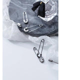 925 Silver Pin Brooch Earrings Hoops for Girls
