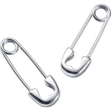 925 Silver Pin Brooch Earrings Hoops for Girls