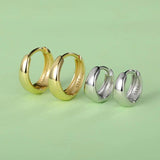 TrustDavis 925 Sterling Silver Hoop Earrings 6 7 8 9 10mm DG0132