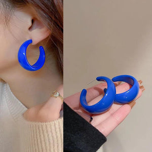 Candy Hoop Earrings for Women - Party Girls Accessories