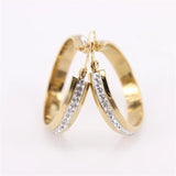 Classic Stainless Steel Hoop Earrings Women Europe Hot Seller