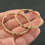 Stainless Steel Hoop Earrings Personality Bijoux Acier Inoxydable Femme