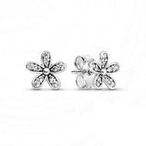 Silver Heart Hoop Earrings for Women Gift