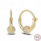 Silver Heart Hoop Earrings for Women Gift