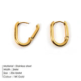 Vintage Circle Hoop Earrings Geometric Bride Party Wedding Jewelry