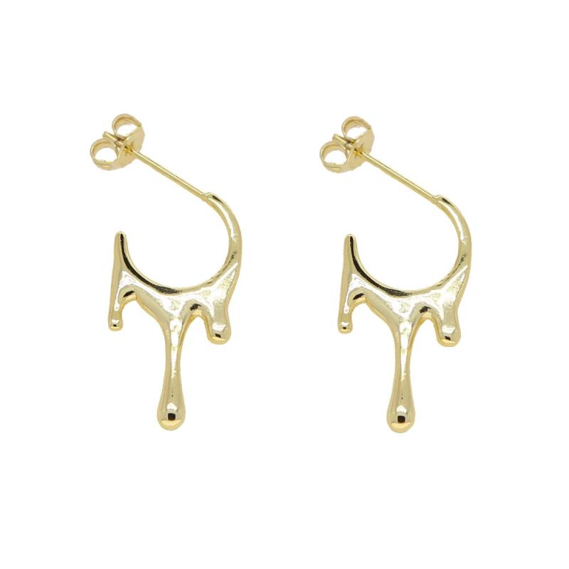 Geometric Circle Hoop Earrings for Women