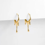 Geometric Circle Hoop Earrings for Women