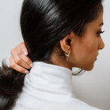 Geometric Circle Hoop Earrings for Women