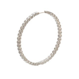 CZ Crystal Round Hoop Earrings for Women