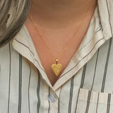 Stainless Steel Star Crystal Heart Charm Earrings Necklace Set
