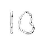 Heart Charm Earring DIY Making S925 Hook Earrings