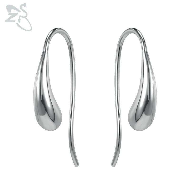 Punk Stainless Steel Hoop Earrings Skull Cross Wings Tiger Dangle Rock Vintage