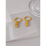 Women's Stainless Steel Hoop Earrings