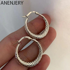 Large Circle Hoop Earrings for Women Vintage Accessories