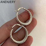 Large Circle Hoop Earrings for Women Vintage Accessories