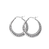 Large Circle Hoop Earrings for Women Vintage Accessories