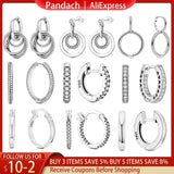 925 Silver Earrings for Women, Trendy Jewelry Earrings