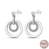 925 Silver Earrings for Women, Trendy Jewelry Earrings