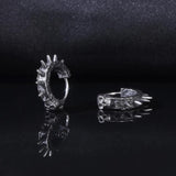 Gothic Skull Hoop Earring Vintage Round Men Punk Jewelry Snake Head