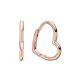 925 Silver Crochet Heart Earrings DIY Jewelry for Girls