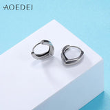 316L Stainless Steel Hoop Earrings for Men Gothic Jewelry