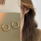 Copper Alloy Irregular Earrings For Women